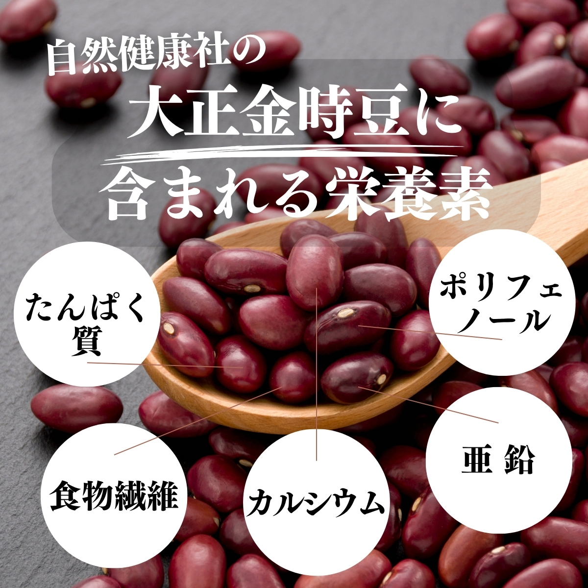 大正金時豆に含まれる栄養素
