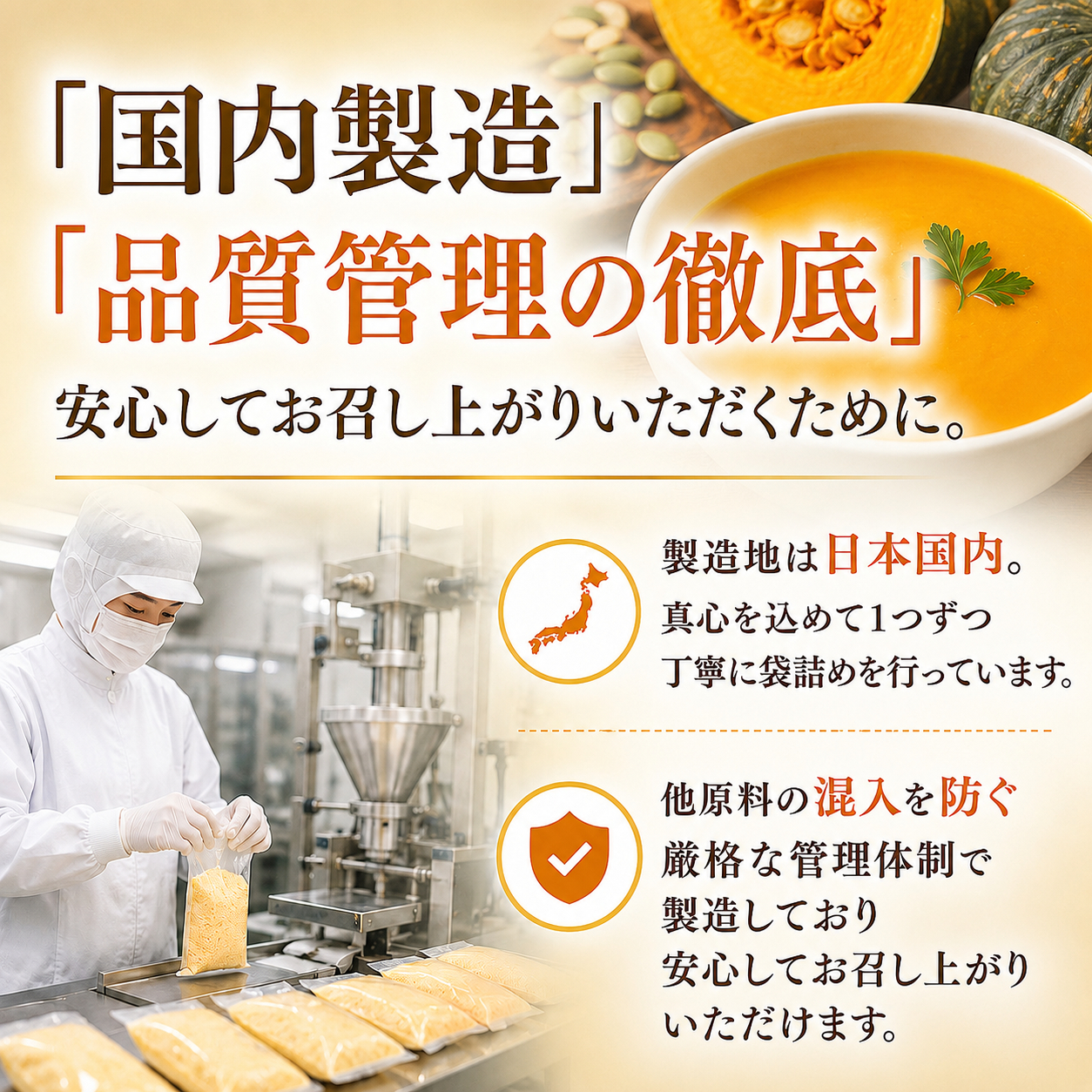 品質管理の徹底