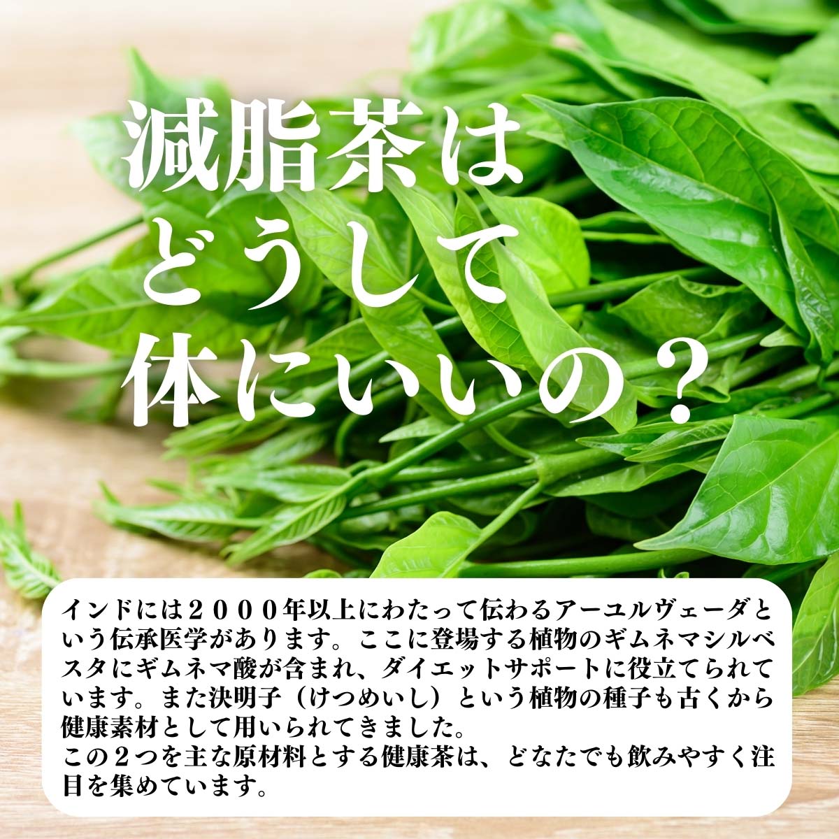 減脂茶はどうして体にいいの？