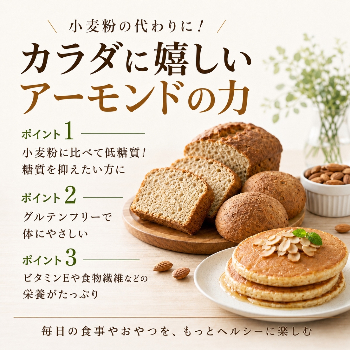 アーモンドの力