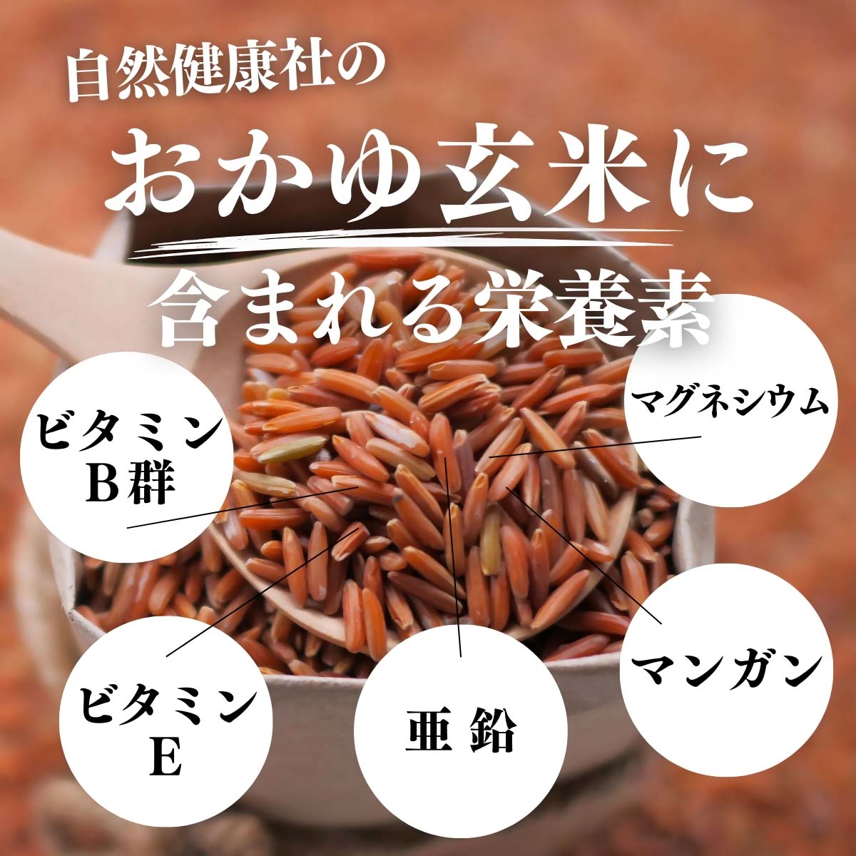 おかゆ玄米に含まれる栄養素