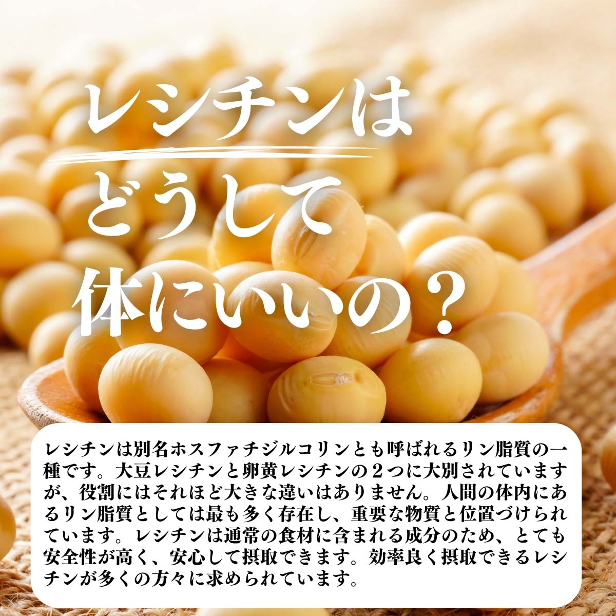 レシチンはどうして体にいいの？