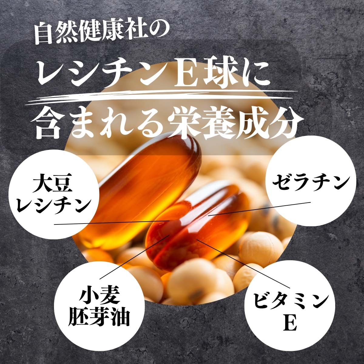 レシチンE球に含まれる栄養成分