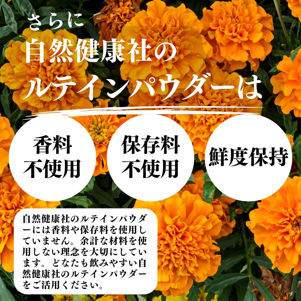 香料不使用、保存料不使用、鮮度保持