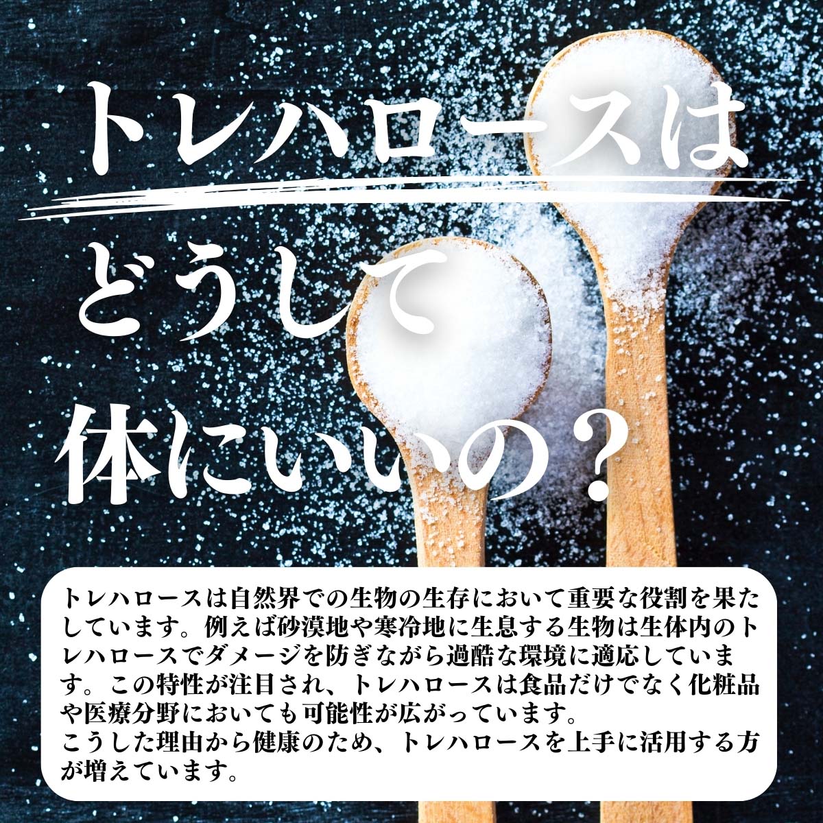 トレハロースはどうして体にいいの？