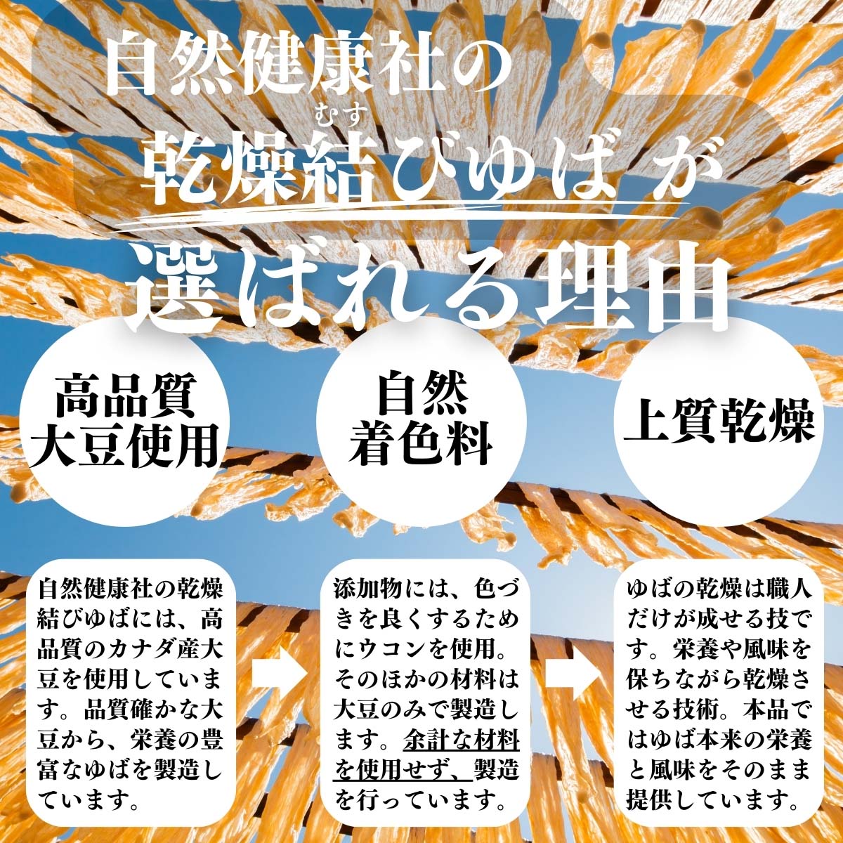 乾燥結びゆばが選ばれる理由